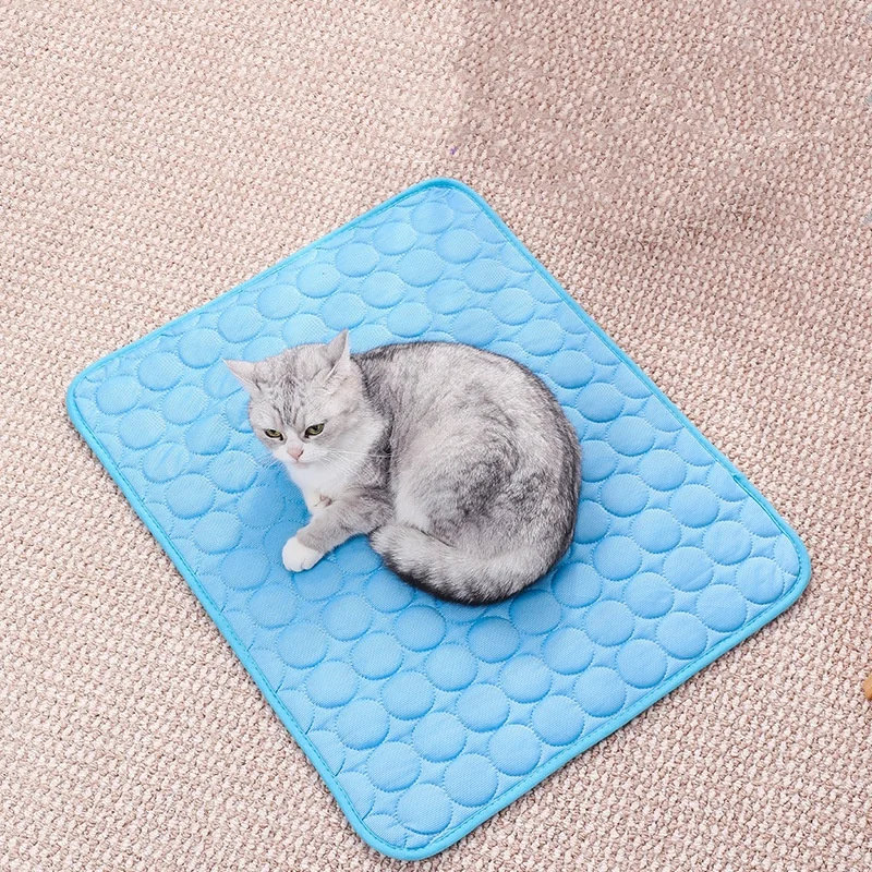 

Dog Cooling Mat Summer Pet Cold Bed Extra Large For Small Big Dogs Pet Accessories Cat Durable Blanket Sofa Cat Ice Pad Blanket