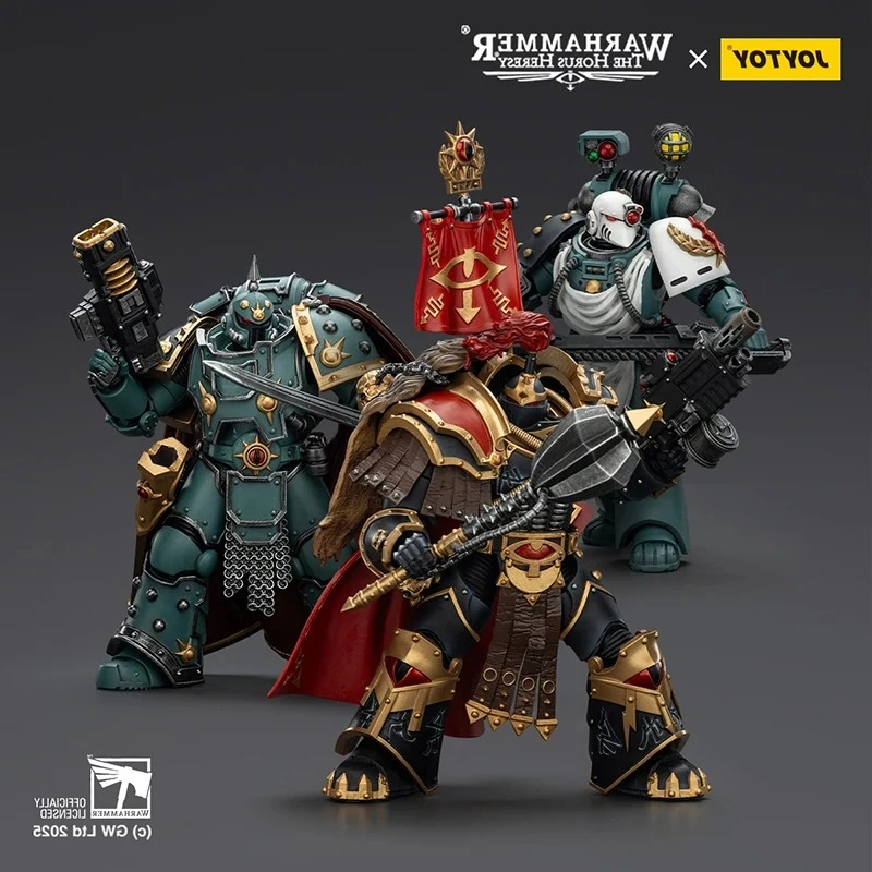 

Pre-sale JOYTOY Dark Source Warhammer Sons of Horus Archon & Apothecary & Warrior 1:18 Movable Soldier Mannequin To Play