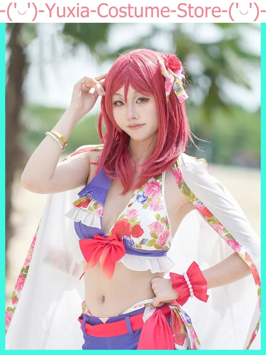 Lovelive Nishi kino Maki Badeanzug Frauen Cosplay Kostüm Cos Spiel Anime Party Uniform Halloween spielen Rolle Kleidung Kleidung