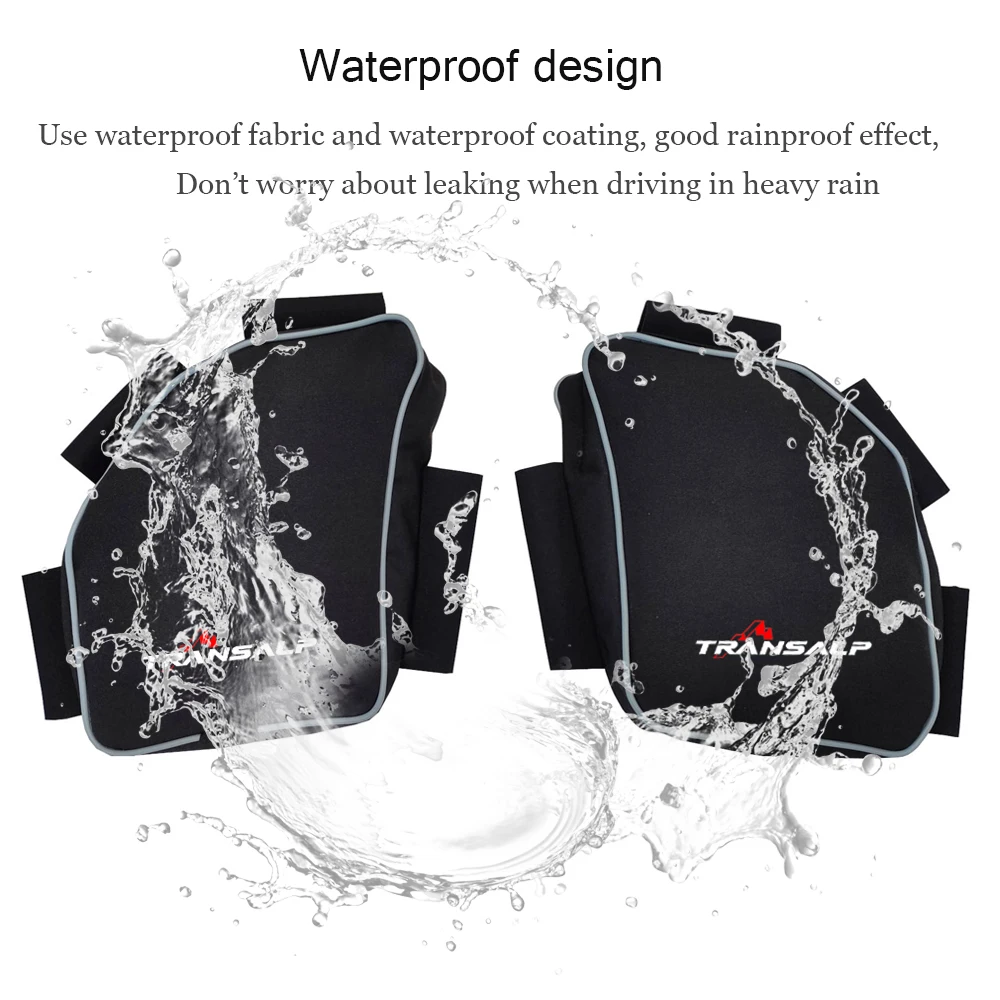 For XL750Transalp XL750 TRANSALP Motorcycle Frame Crash Bars Waterproof Bag Travel Repair Tool Placement Bag New view 4