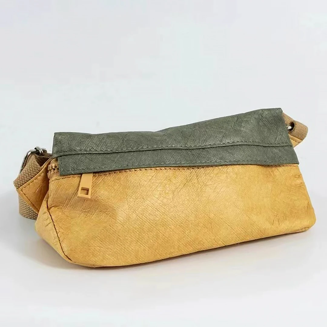 

Mens Bags Mini Cross Bag Shoulder Sling Bag For Man Waterproof Crossbody Bag Satchel Triangle Waist Bag Side Bag For Men Tyvek