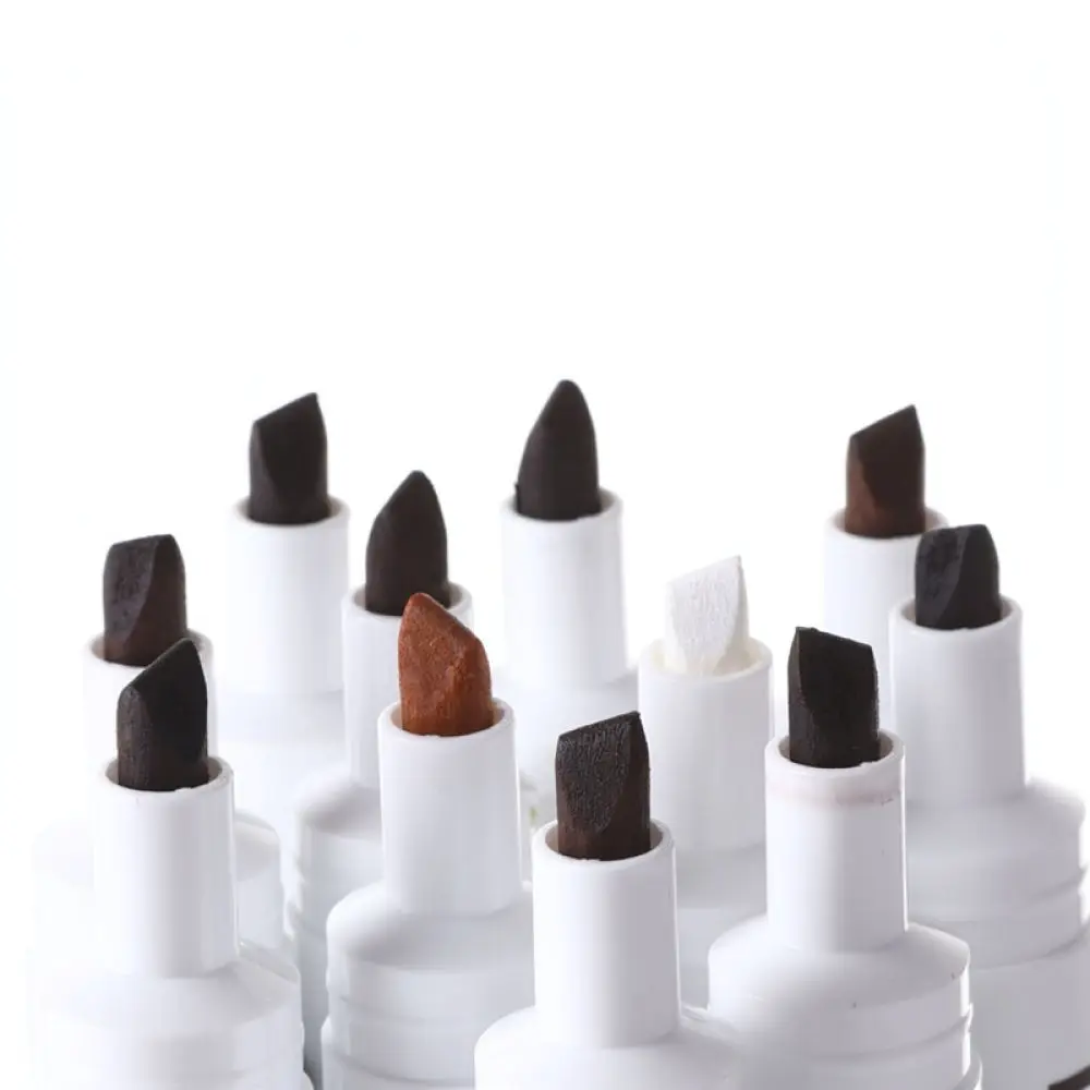 For Woniu Oil Paint Marker Pen Set Waterproof Permanent Writing Tool For Wood Furniture Scratch Ceramic Tile Fix Art