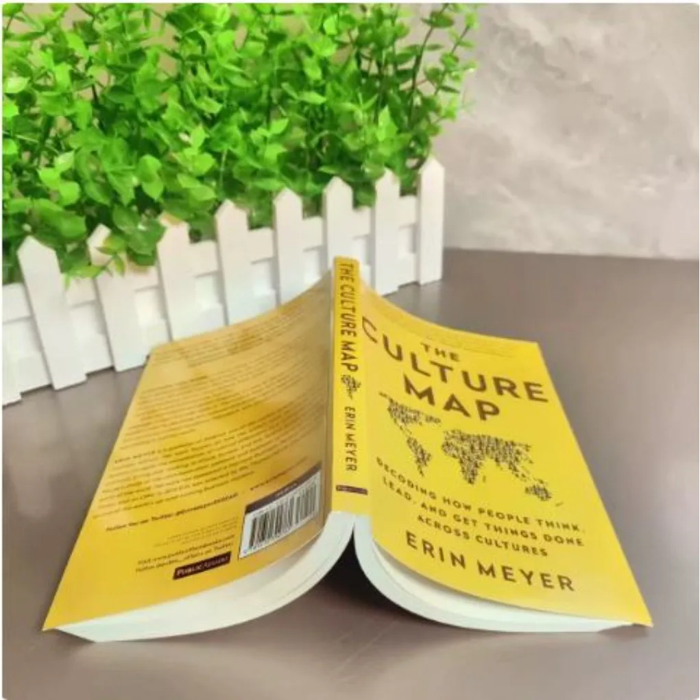 The Culture Map by Erin Meyer Decoding How People Think,Lead And Get Things Done Paperback Book in English