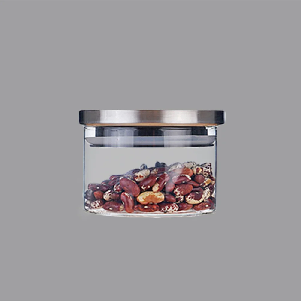 

350 Ml Sealed Storage Can Kitchen Canister Tea Leaves Container Glass Containers Airtight Easy
