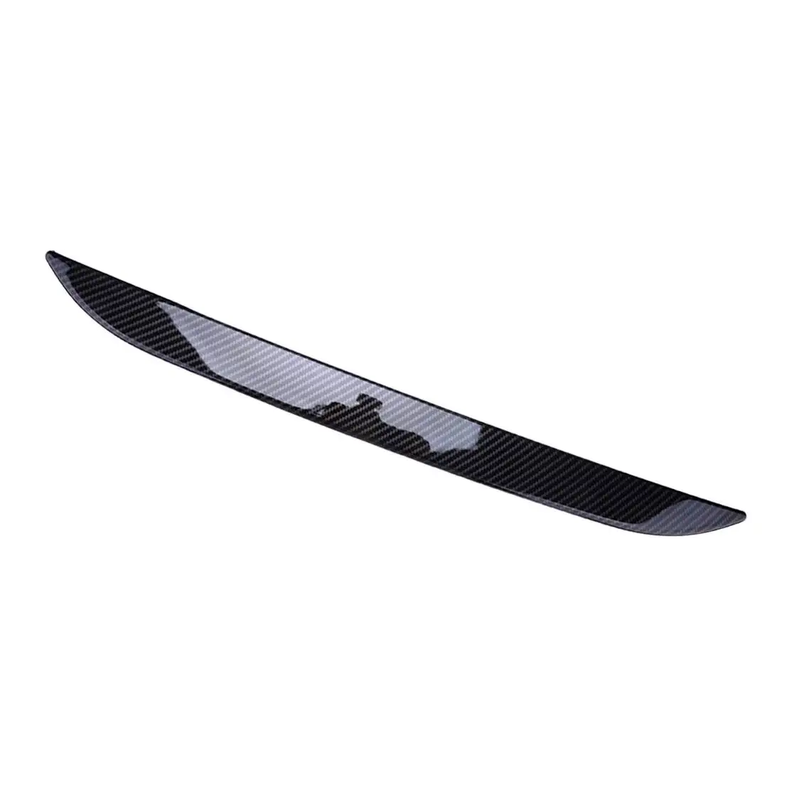 

Rear 3rd High Brake Light Tail Lamp Cover Trim Frame fit for Ford Mustang 2015 2016 2017 2018 2019-2022 Black Carbon Fiber Style