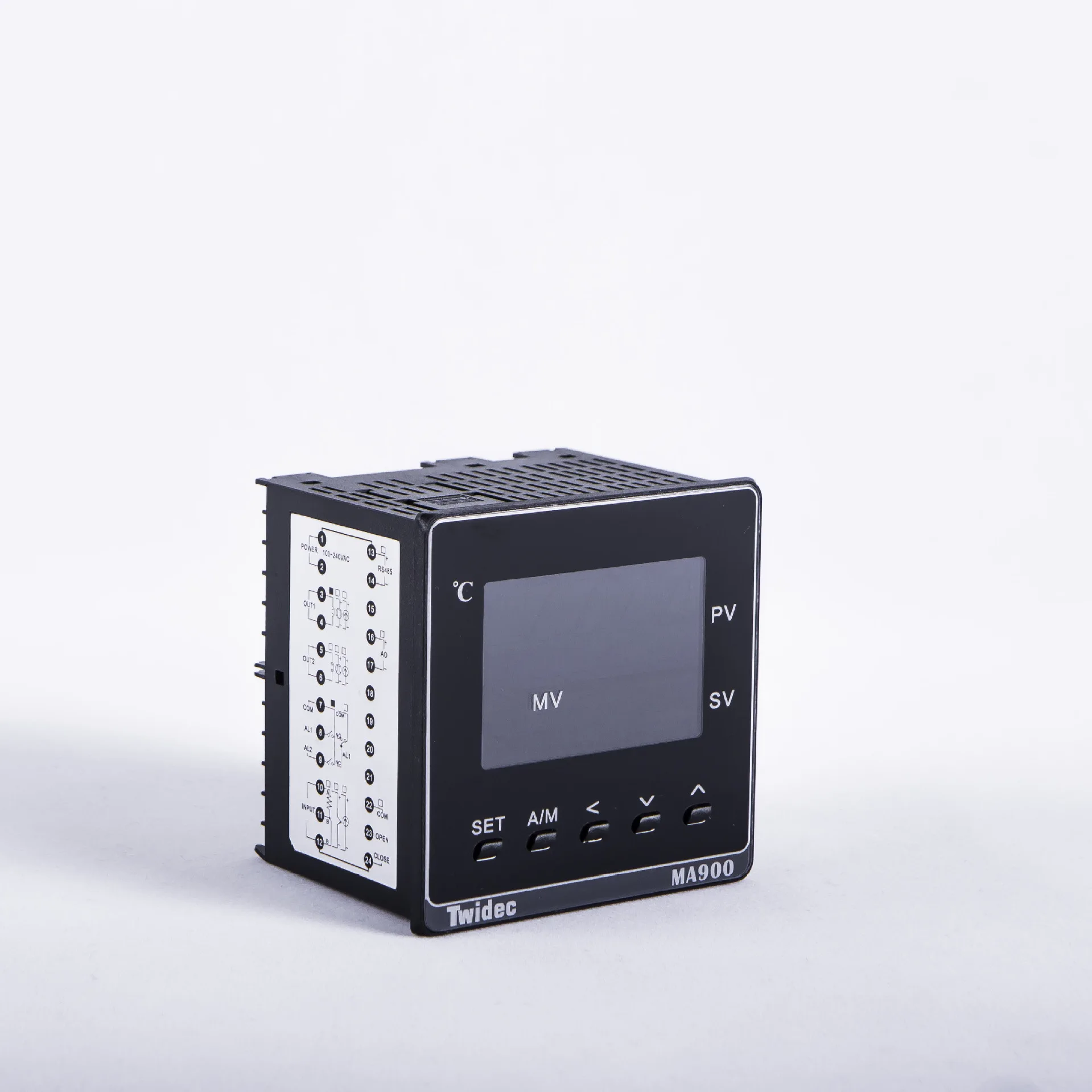Temperature Controller LCD Display RS485 Communication PID Temperature Controller Multi functional Temperature Instrument
