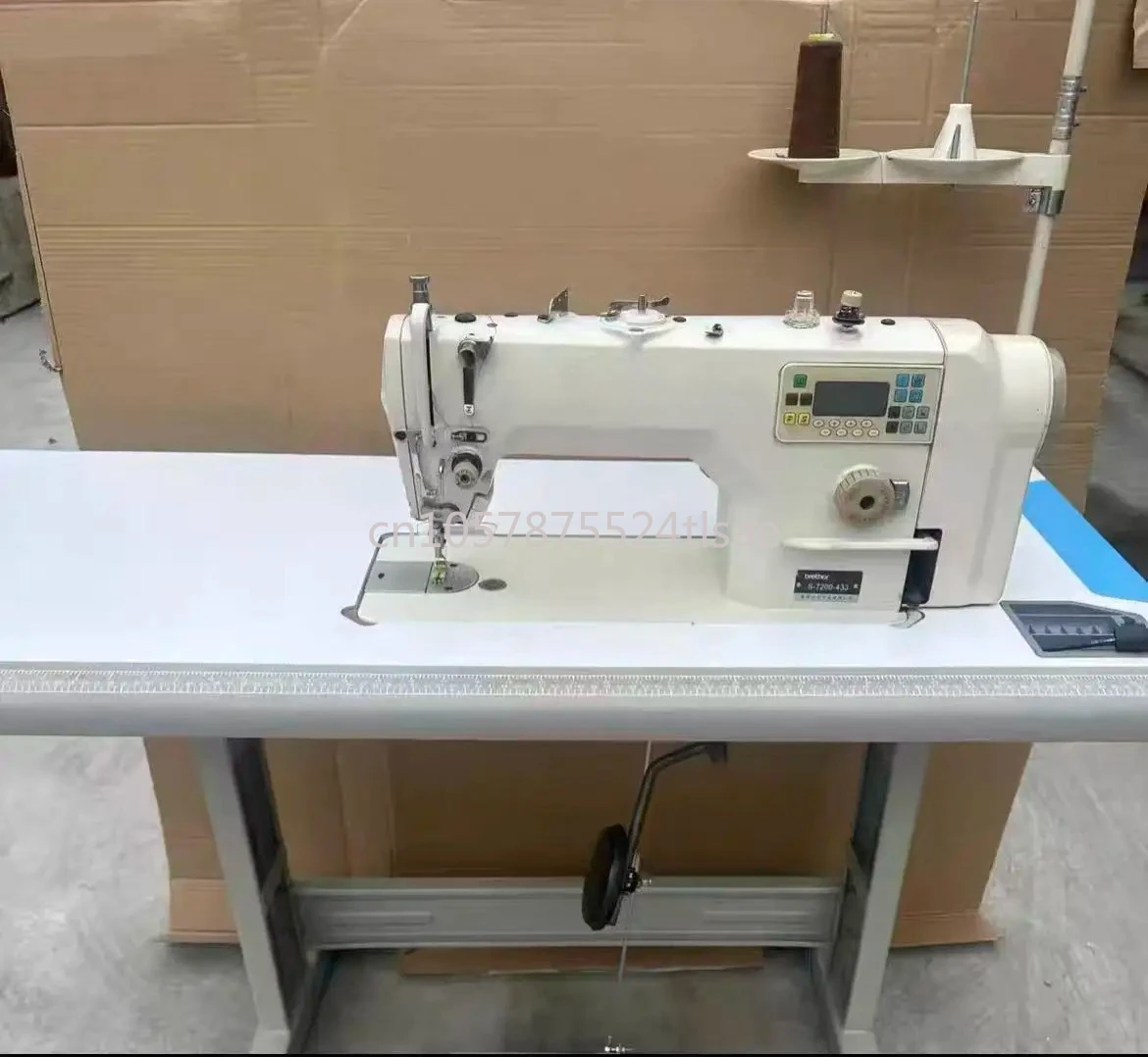 

80% Новая Промышленная швейная машина с прямым приводом, компьютерным управлением и автоматической обрезкой нити