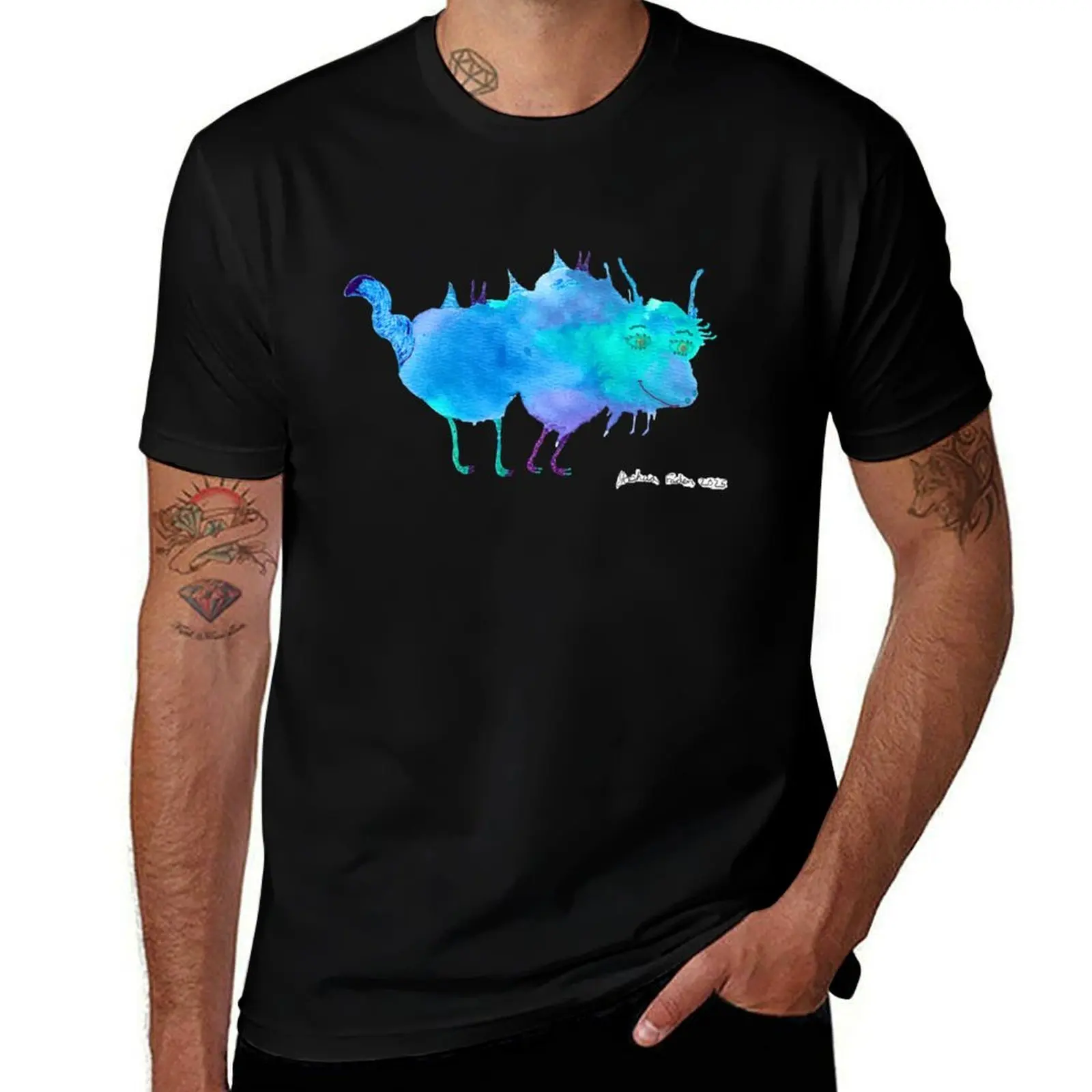 Bloopi the Brave - T-shirt « Votre guide doux de confiance » à manches courtes pour usage quotidien