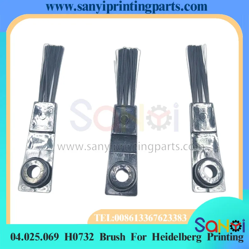 10 Pieces 04.025.069 H0732 Brush For Heidelberg OF GTO Printing Machine Parts