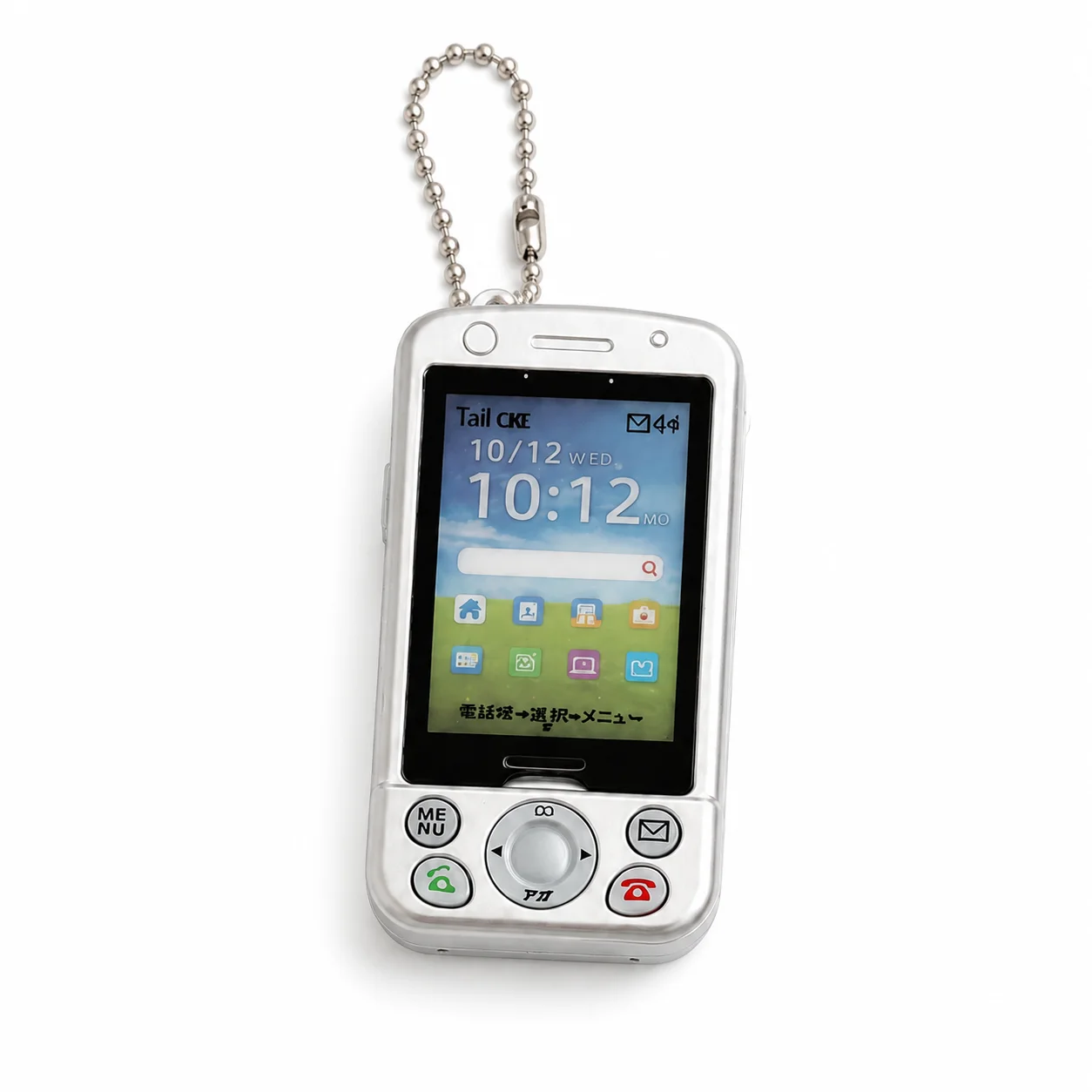Toys Spirits Kapselspielzeug Echte Aufnahme Wiedergabe Schiebe-Telefon Maskottchen Schlüsselanhänger Öffnbarer Bildschirm Einsetzbares Foto Benutzerdefinierter Idol Gacha