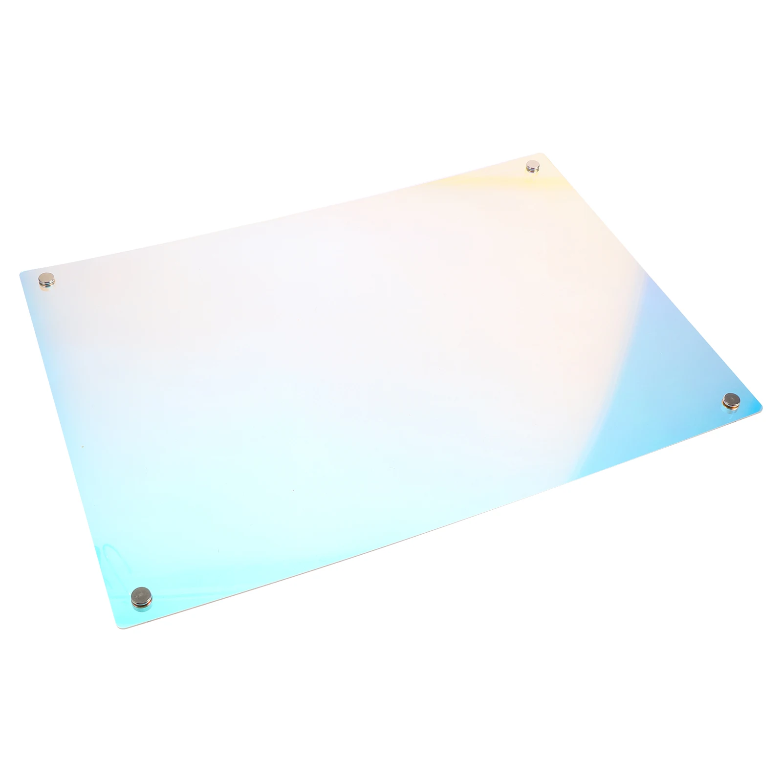 

Magnetic Writing Acrylic Dry Erase Pad Colored Kitchen Supplies Planner Fridge Fridge Planner Board Office Reusable