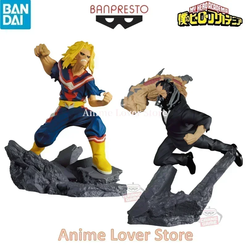 Bandai Banpresto Аниме Фигурка My Hero Academia Комбинированная Битва All·Might VS All For One Аниме Фигурка Игрушки Для Детей Подарки