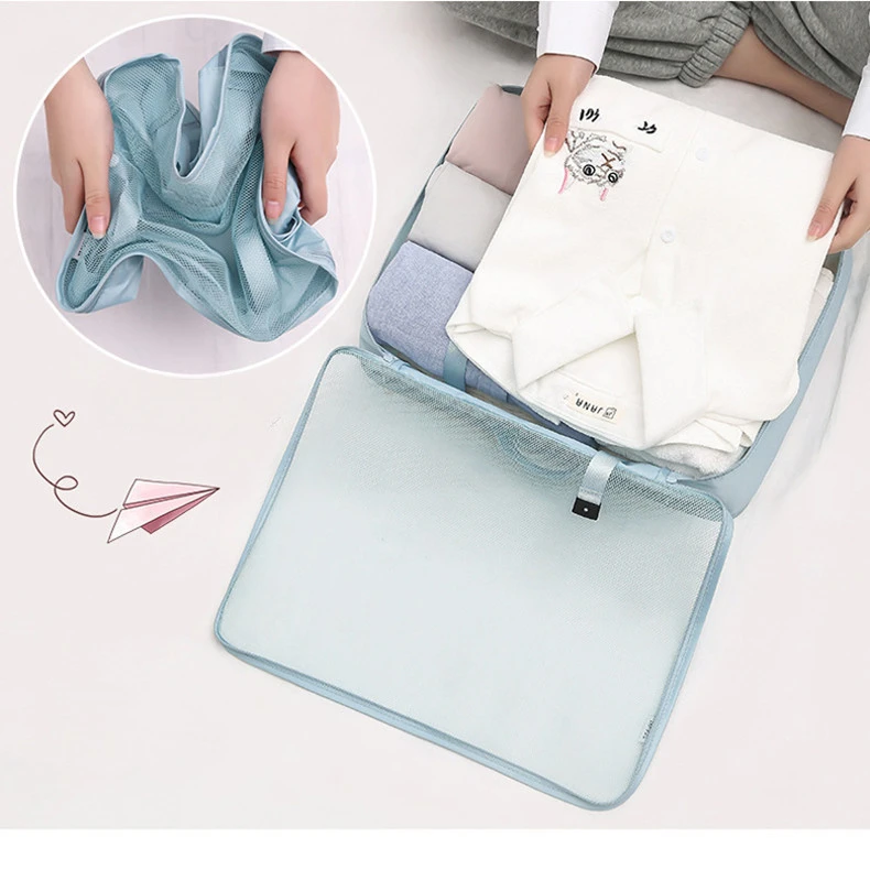 Travel Buggy Bags Luggage Organizing Bag Clothes Clothing Portable Travel Business Trip Packing Bags Underwear Storage Bag