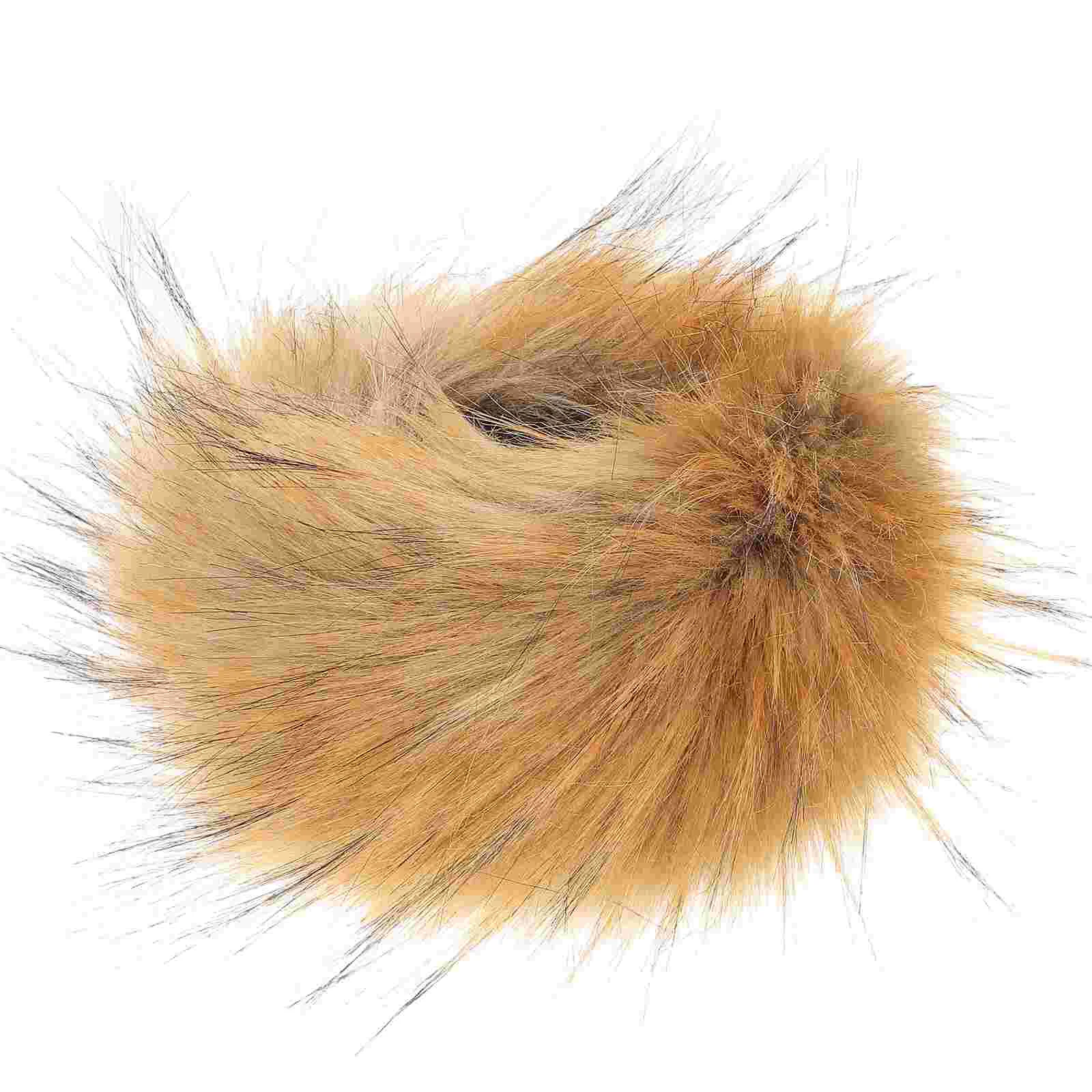 

Muff Arm Warmer Decoration Wrist Band Winter Cuff for Women Artificial Fur Clothing Accessory