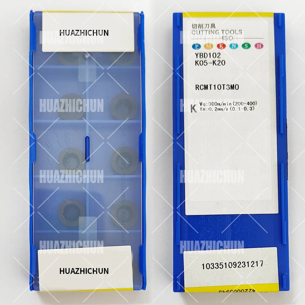 

HUAZHICHUN RCMT10T3MOYBD 102 General Turning Inserts