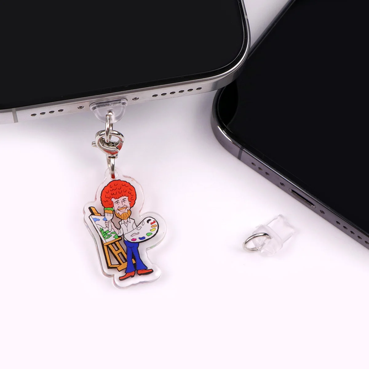 

Противопыльная заглушка для телефона художника для зарядного порта Type-C, защитные заглушки, подвесной орнамент, подвеска, аксессуары для телефонов