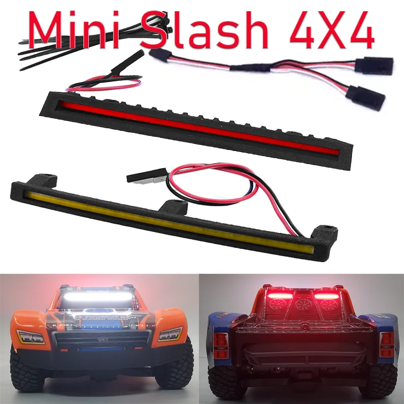 

Mini Slash 4X4 Front&Rear Lights Headlight Taillight Lamp for Traxxas Mini Slash 4X4 RC Car Short Course Race Truck