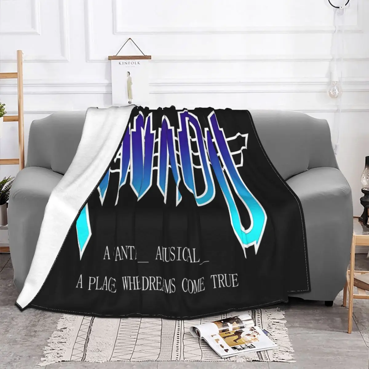 Best Design Xanadu Active Anime Bed Blankets Couple Blankets Custom Blanket Personalized Throw Blanket