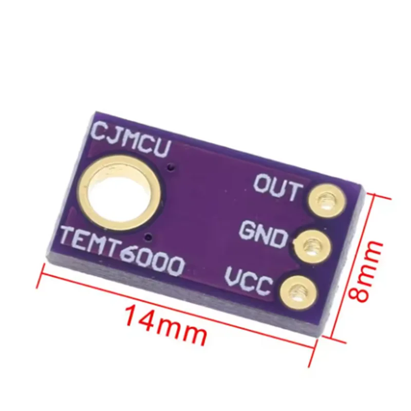 TEMT6000 Environmental Light Sensor Analog Light Intensity Module Visible Light Sensor