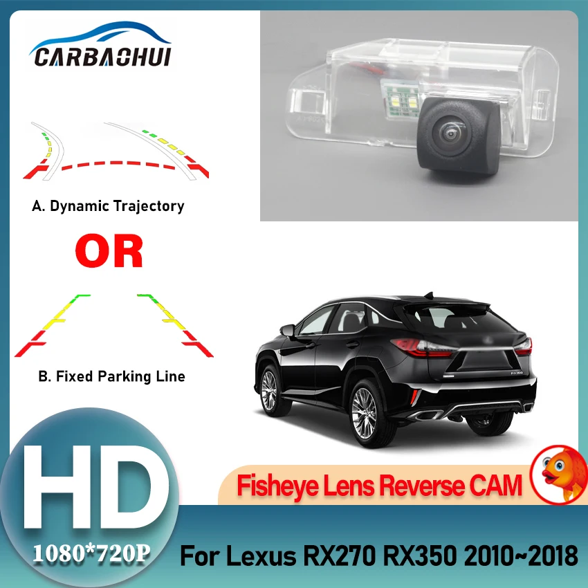 Rear View Camera For Lexus RX270 RX350 2010~2018 CCD Night Vision Reversing RCA Camera license plate Camera Backup Camera