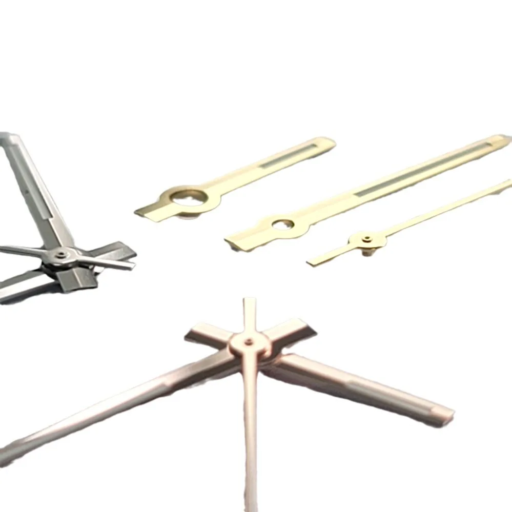8*12*12.5mm NH35 Watch Accessories Hand for NH35 NH36 Movement Watch Needle Hands for Datejust Green Luminous Silver Gold