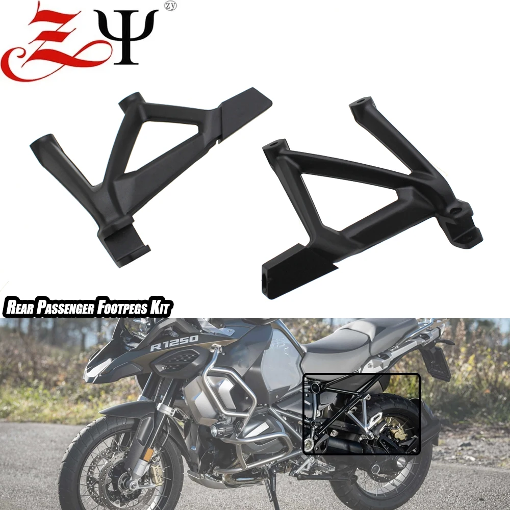 

Rear Passenger Footpegs Kit Footrests Foot Rest Bracket For BMW R1250GS R1200GS R1250 R1200 GS LC Adventure 2013-2023