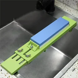 Adjustable Over Sink Sharpening Stone Base Holder Retractable Non-slip Whetstone Grinding For Knife Sink Bridge Fits Kitchen