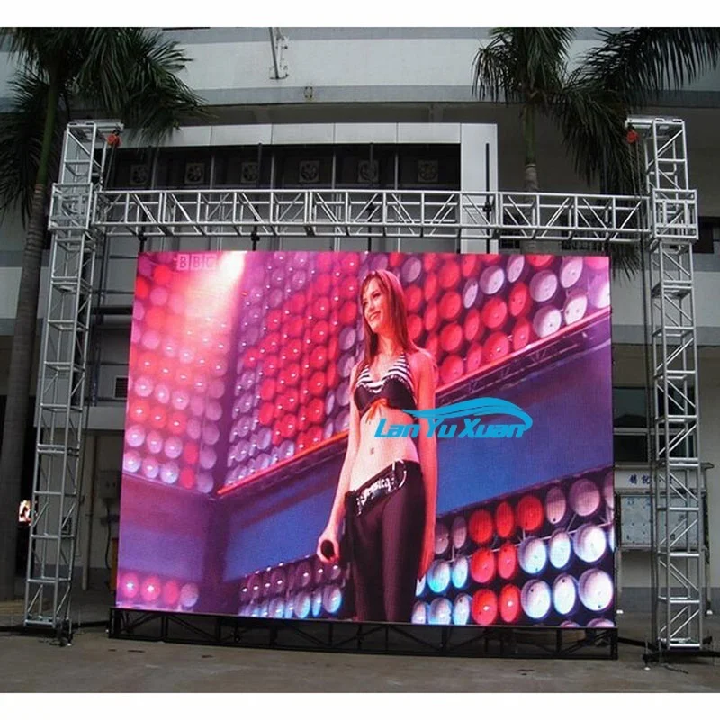 Turnkey Led Video Wall System P4.81 Concert Stage Outdoor Led Screen Display , P3.91 Event Rental Indoor Led Display Screen