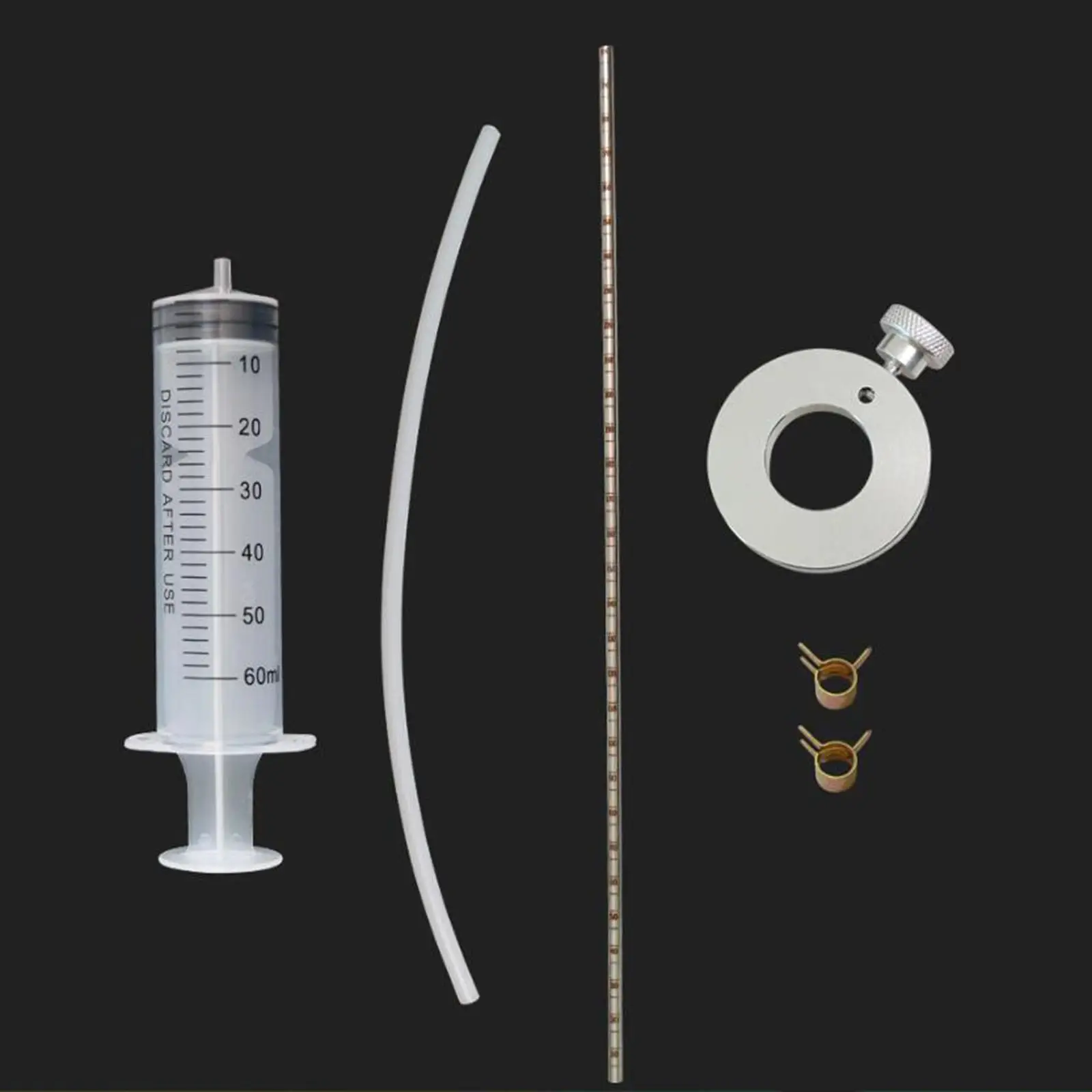 

Инструмент для уровня масла вилки мотоцикла, профессиональный уровень для подвески емкостью 60 мл