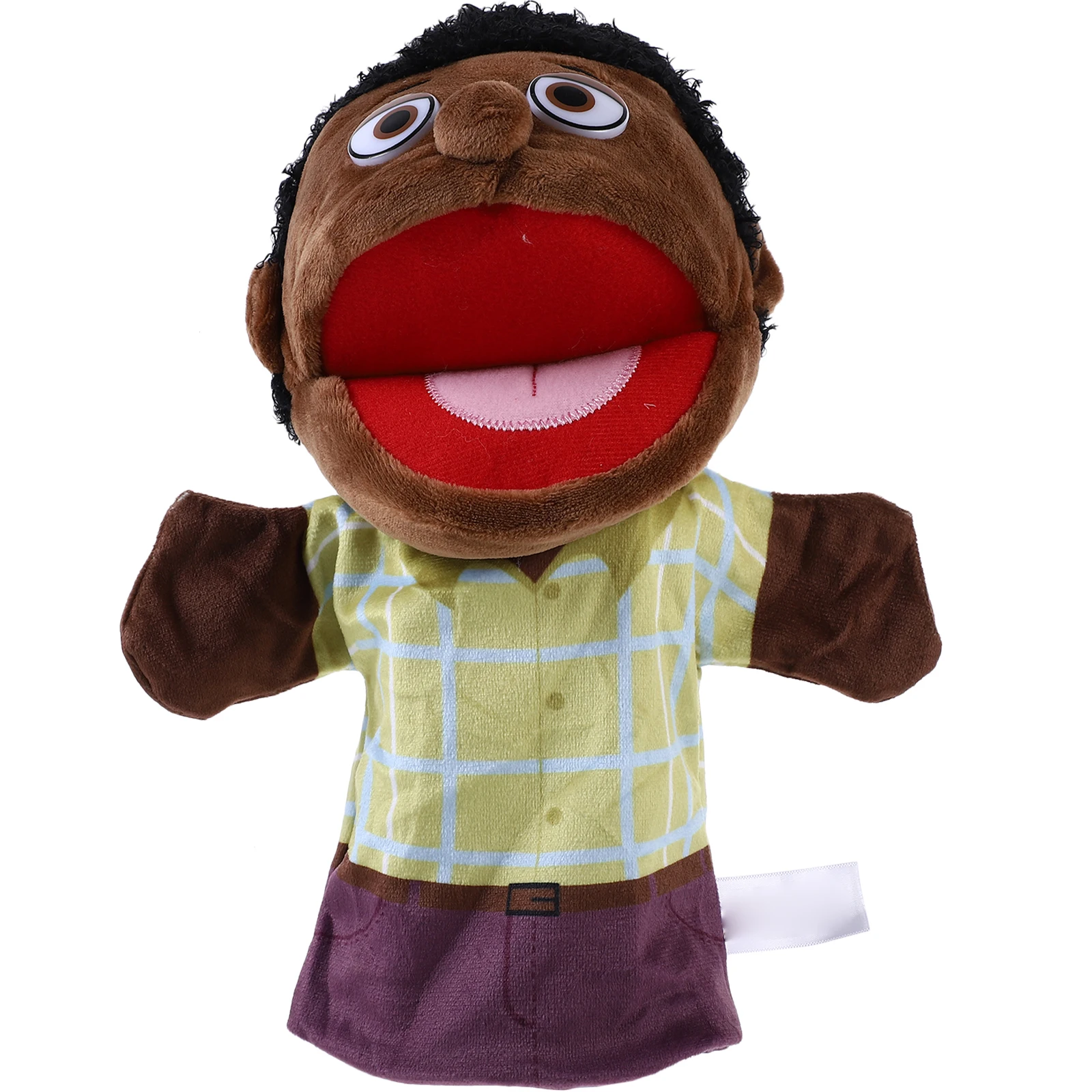 1pc Burattino a mano Figura di cartone animato carino per narrazione di burattini membri educativi Design realistico a mano creativa