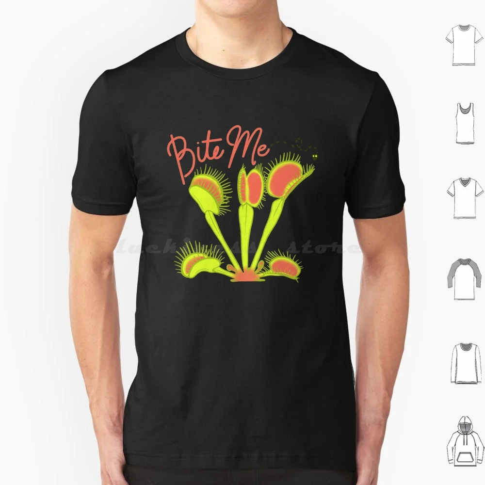 Pick A Mood-Flytrap T Shirt Men Women Kids 6xl Puns Flytrap Flower Funny Funny Flower Funny Plants Plants Plant Puns Bite