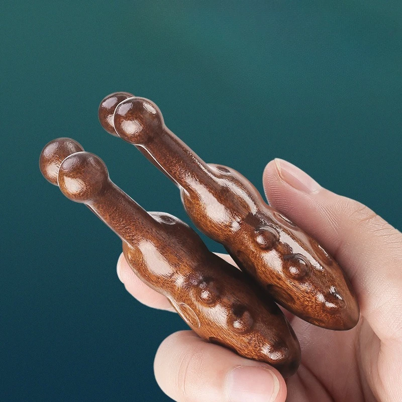 Sandalwood Massage Comb Meridian Comb Eye Massage Little Frog Massager Eye Protection Tool