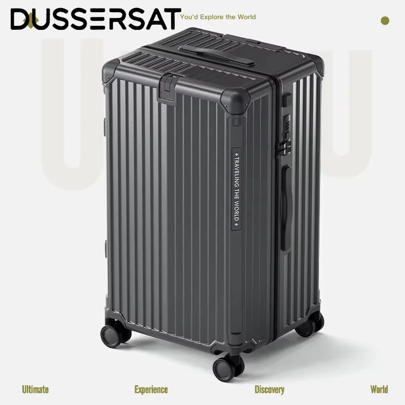 2025 حقيبة جديدة سعة كبيرة صندوق كلمة المرور للسفر صندوق تسجيل 20/24/26/28/30 بوصة صندوق عربة حقيبة للرجال والنساء #4