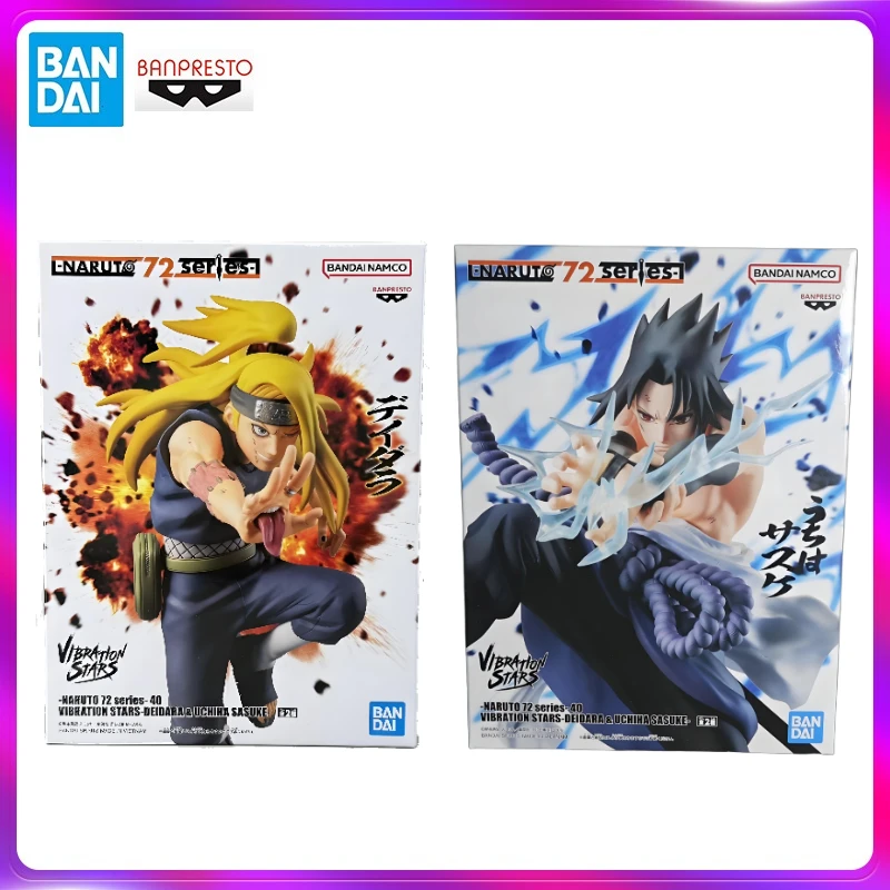 

Bandai In Stock Banpresto Original Vibration Stars Anime Naruto Shippuden Deidara Uchiha Sasuke Action Figure Model Toys Gift TT