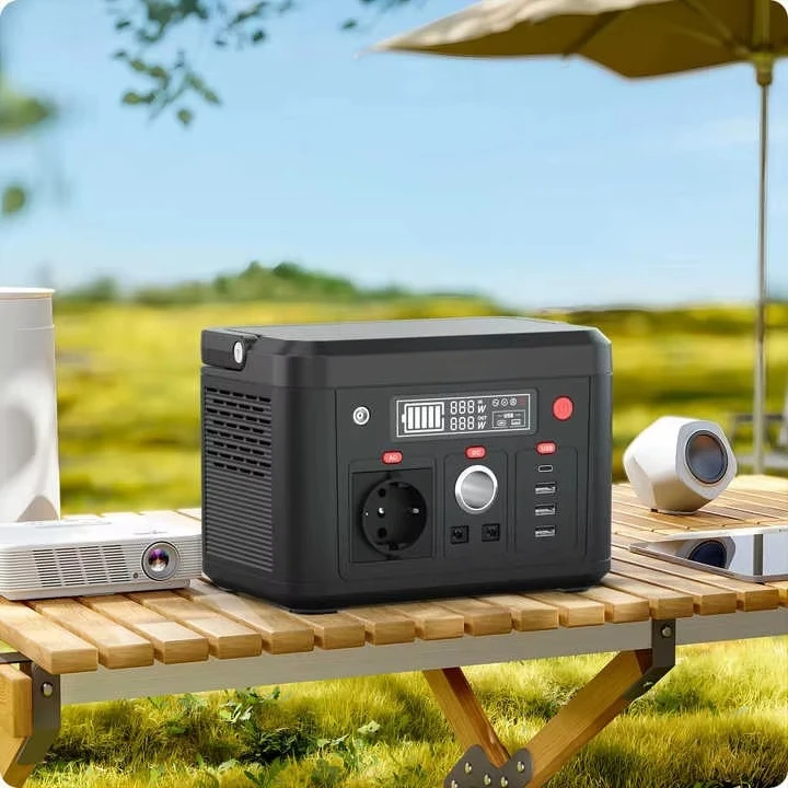 

Outdoor Portable Power Station 300W Backup Power Solar Electric Generators Power Station for Camping