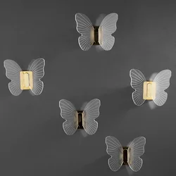 Paste Hook Luxury Butterfly Coat Hooks Creative Wall Storage Holder Home Decoration Keys Acrylic Ornament  Bathroom Accessories