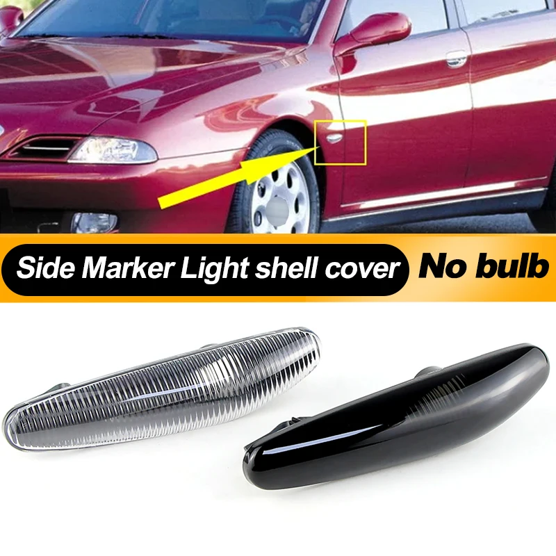 2X For Alfa Romeo 166 1998 1999 2000 2001 2002 2003 2004 2005 2006 2007 Turn Signal Side Marker light shell no bulb OEM:60597300