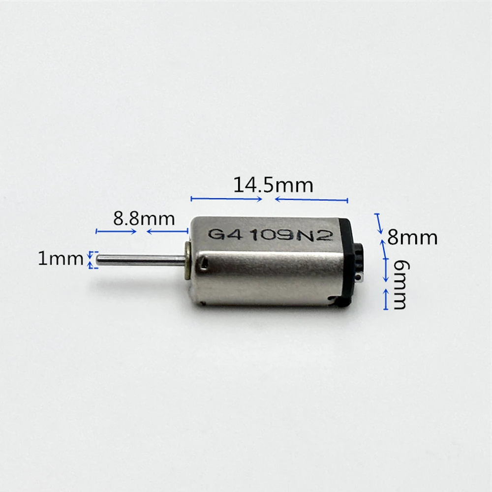 Mini 6mm*8mm Motor Mini K20 Motor DC 1.5V-3.7V 30000RPM High Speed Precision Motor Solar Motor Digital Camera Lens Accessories