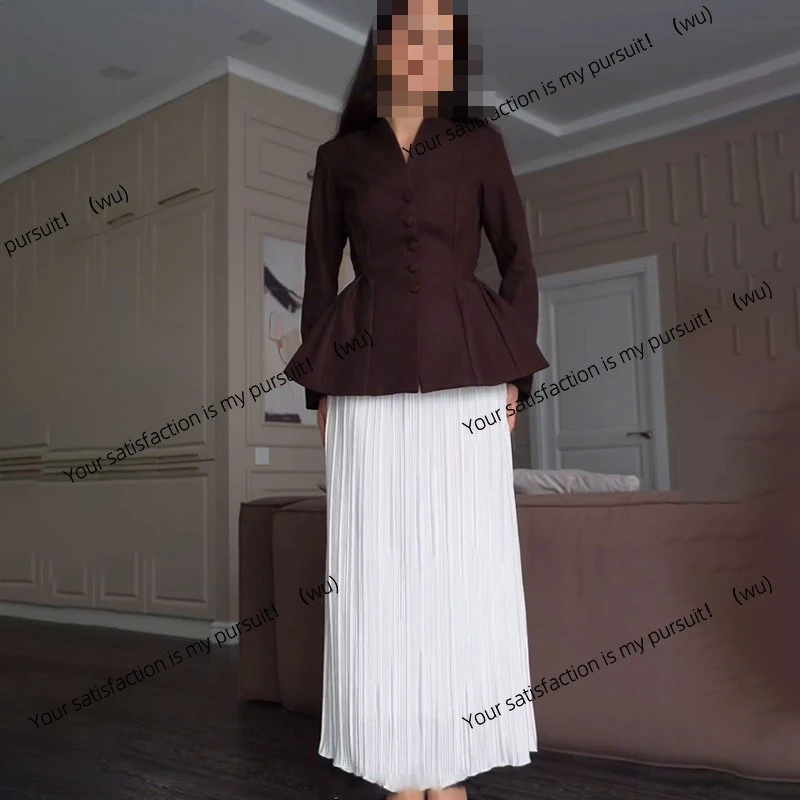 

Women's new comfortable and fashionable commuting temperament slim suit skirt