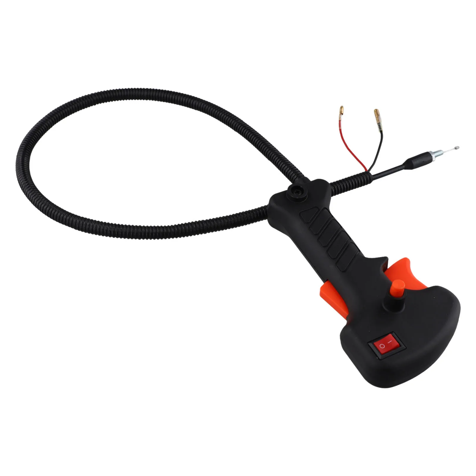 Gasgriff geeignet für Timbertech MS-2TL-52 Freischneider Trimmer Gasgriff Ersatz Garten Rasentrimmer Zubehör