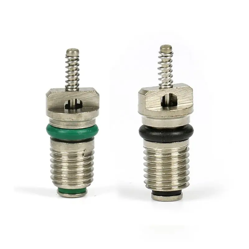 10 Pz/set AC R134A Nucleo Della Valvola Automotive Auto Aria Condizionata Core Aghi Kit di Riparazione Resistente Al Calore Veicolo Accessori Auto