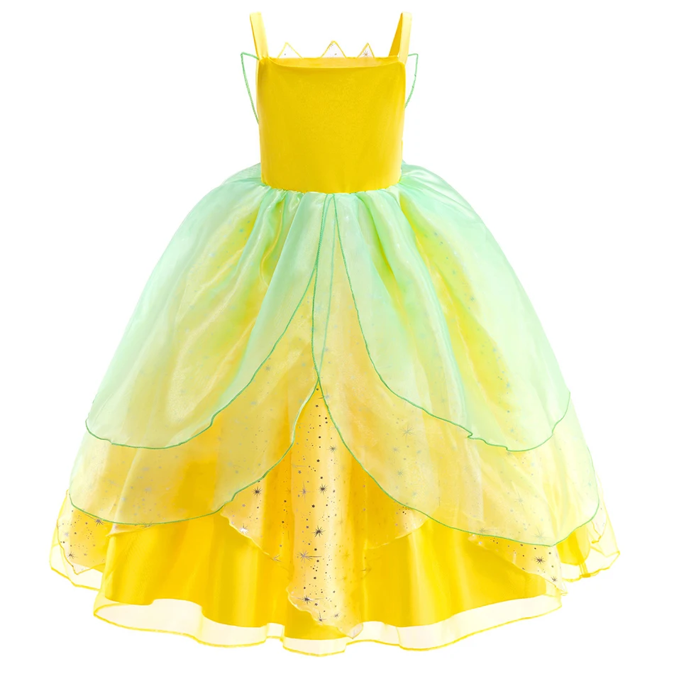 Green Dress Princess Disney: My Daughter's Perfect Tiana Gown for Her First Royal Celebration Green Dress Princess Disney: My Daughter's Perfect Tiana Gown for Her First Royal Celebration