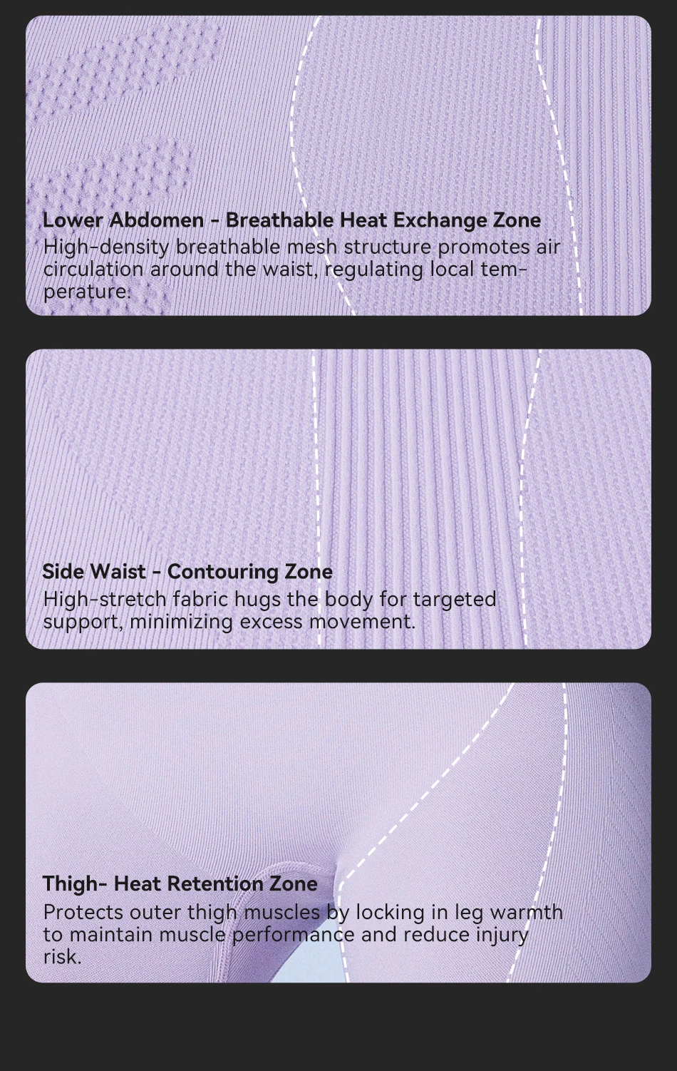 COPOZZ Nahtloses Ski-Thermo-Unterwäsche-Set für Damen und Herren, hochelastisch, Rundhalsausschnitt, schnell trocknend, feuchtigkeitsableitend, Sport-Baselayer, lange Unterhose – Detail 11