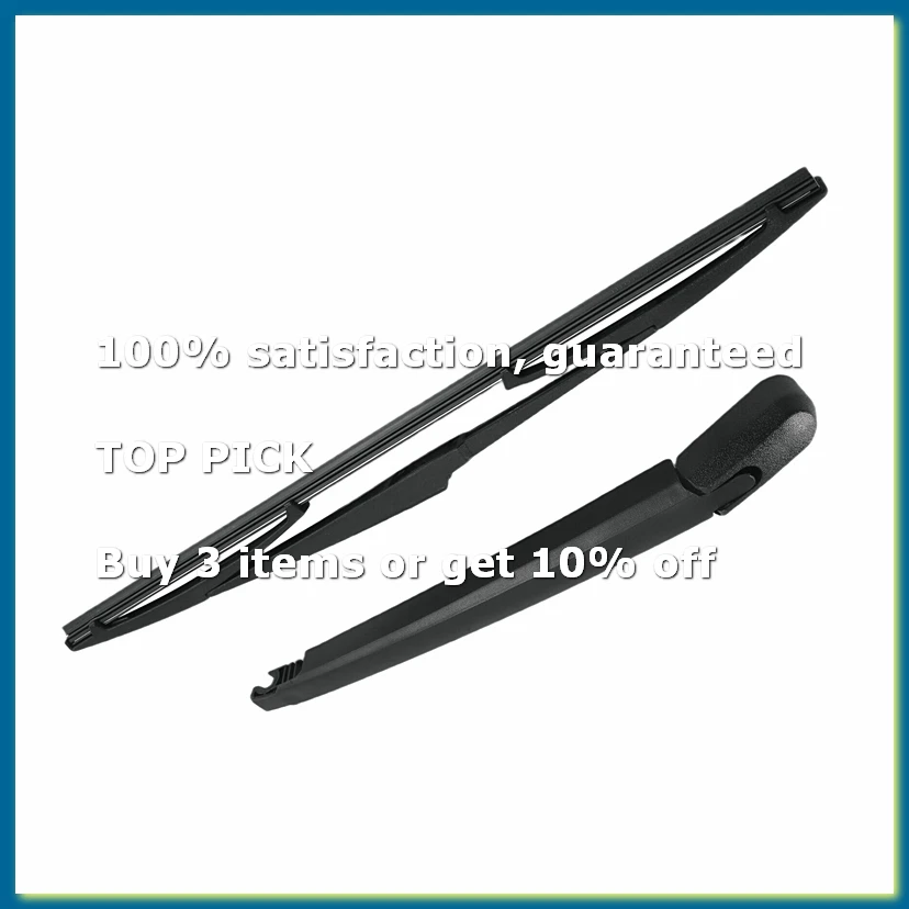 ●Rear Wiper Arm with Blade Set Rear Windshield Wiper Blade Arm Set for GX470 2003-2009 - 410mm 16Inch