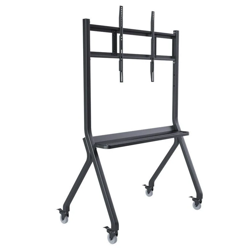 Conference All-in-one Machine Mobile Stand Classroom Cart LCD TV Lifting Movable Touch Screen Teaching