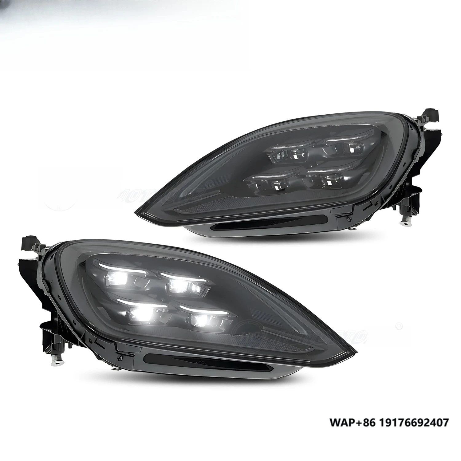 

HCMOTIONZ Full LED Headlights forPorsche Cayenne 2024-2025 Upgraded High Configuration Design Car Front Lamps Assembly