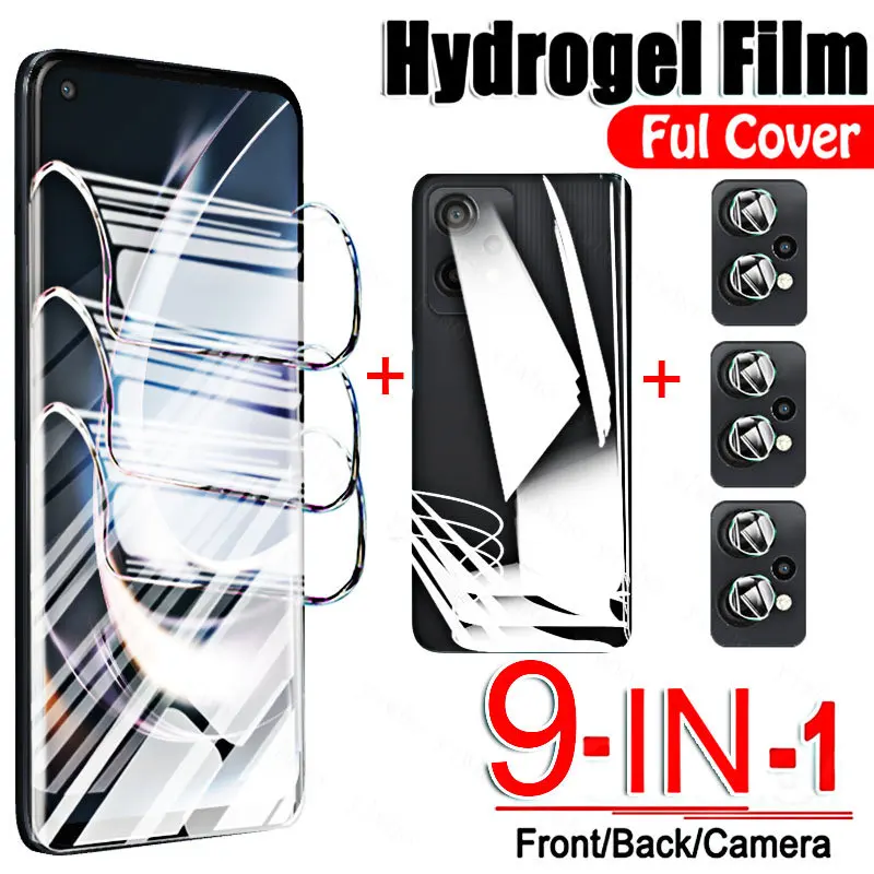

9 In 1 Hydrogel Film for OnePlus Nord CE 2 Lite 5G Screen Protectors on One Plus Nord CE2 Lite Nord 2t Lens Safety Film Not Glas