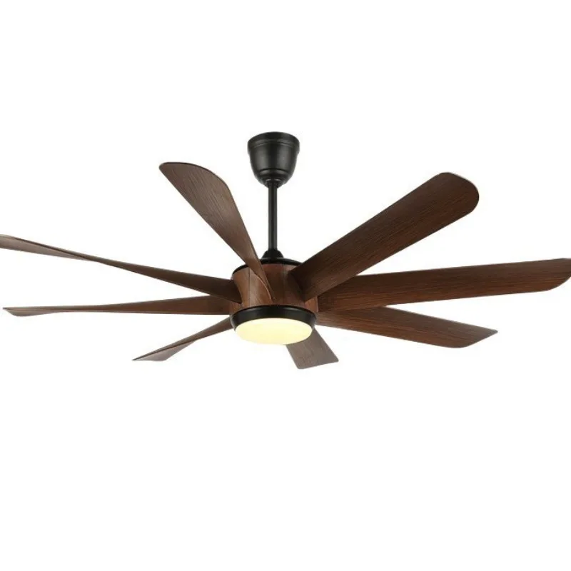 

Living room dining room simple modern Nordic hotel lobby fan light, retro fan chandelier