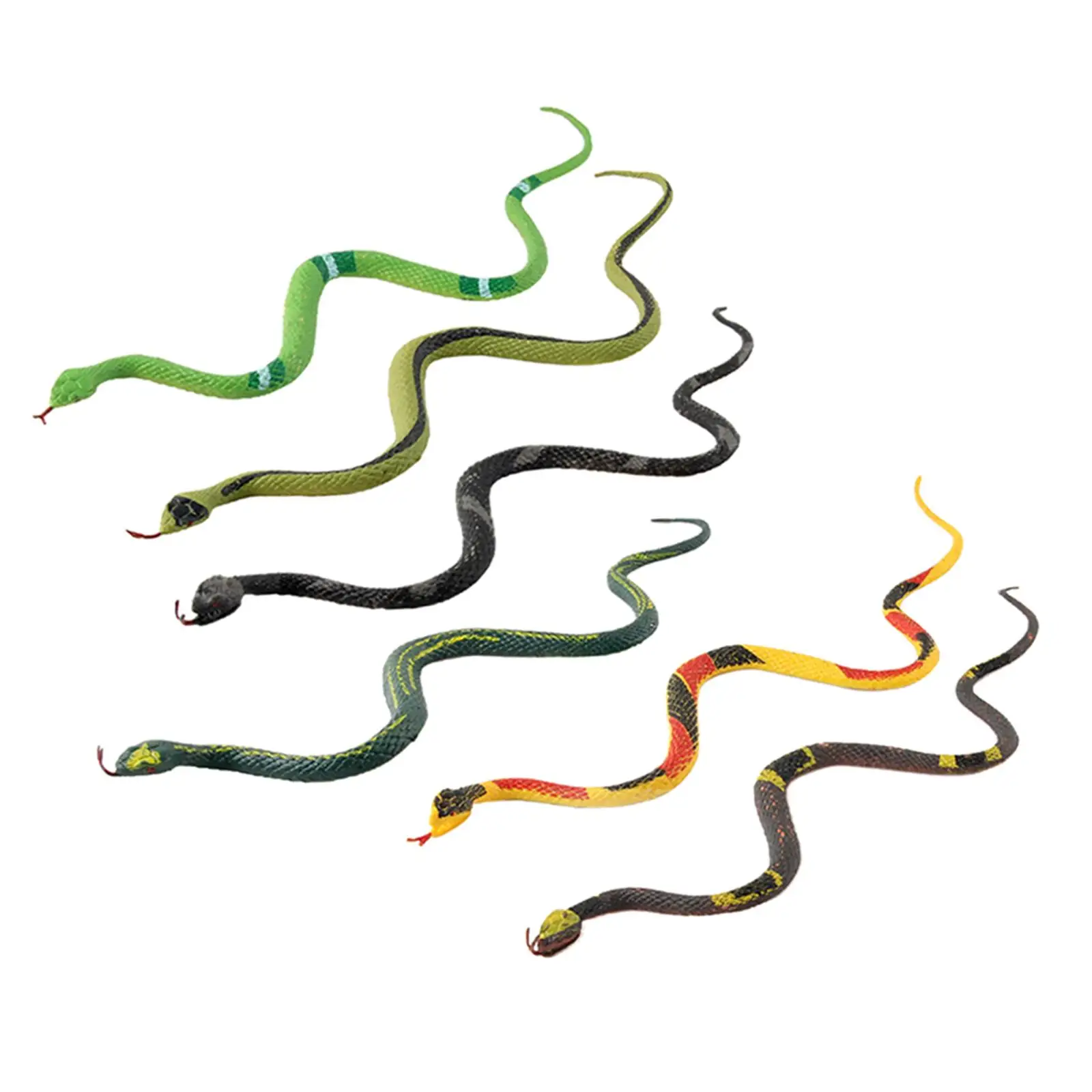 Wild Plastic Snake Toy, Gifts for Kids, Educational Toys, Simulation Plastic