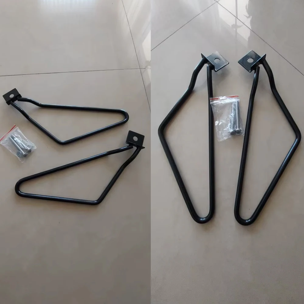 For Royal Enfield Classic 350 Side Carrier Luggage Saddlebag Rack Holder Support Saddle Bag Bracket Mount Motorcycle Accessories